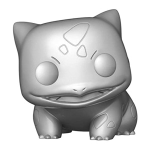 Funko pop jumbo pokemon s6 bulbasaur plateado efecto metalico 10pulgadas edicion especial exclusivo 59874 H