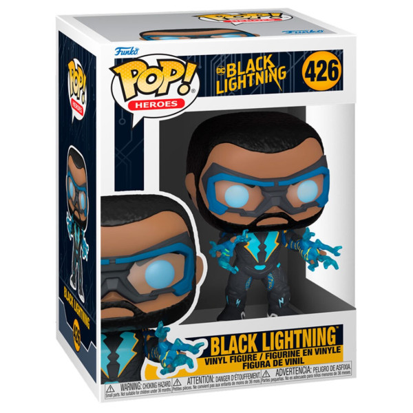 Funko pop dc comic relâmpago preto 57589 M 3