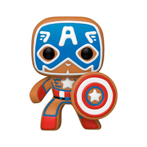 Funko pop marvel navidad galleta jengibre capitan america 50657 H