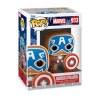 Funko pop marvel navidad galleta jengibre capitan america 50657 3