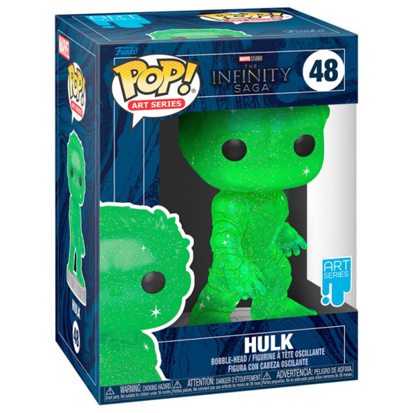 Funko pop marvel infinity saga hulk gema del tiempo 57616 M 3
