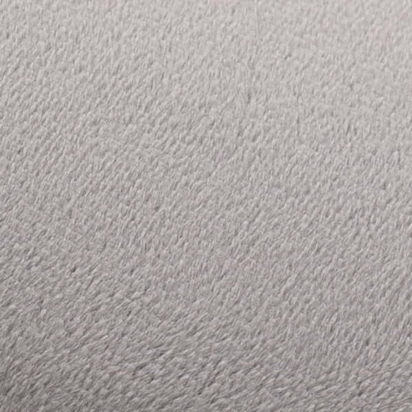 Taburete de terciopelo gris claro y dorado M 2