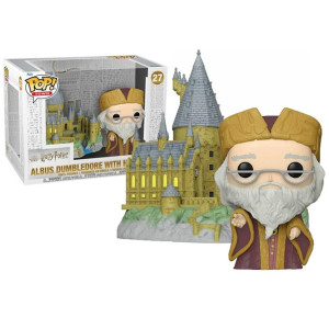 Funko pop town harry potter aniversario dumbledore con hogwarts 57369 H