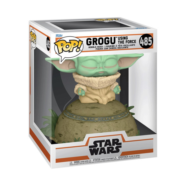 Funko pop deluxe estrela guerras o mandalorian a criança usando força (sfx) 58390 M 3