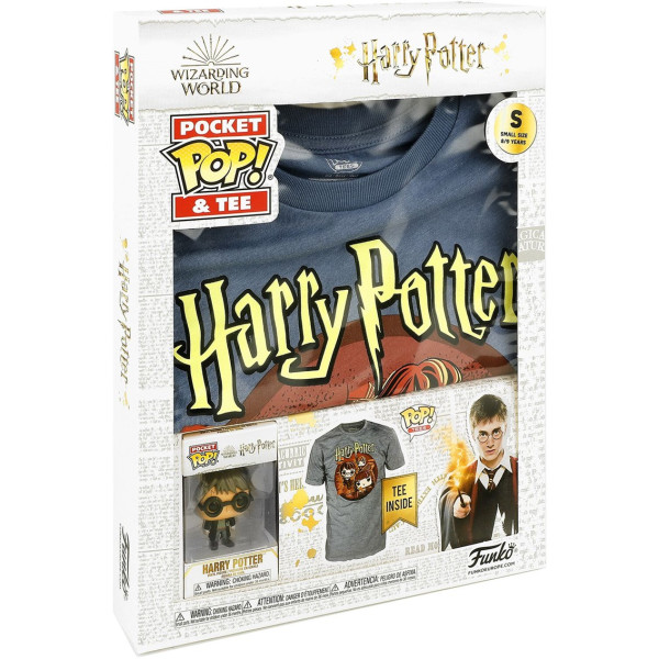 Pop & tee harry potter funko + camiseta trio talla m M 2