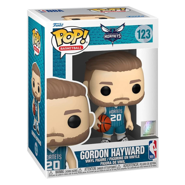 Funko pop esportes nba fatn hayward charlotte vespas local camisa 59263 M 3