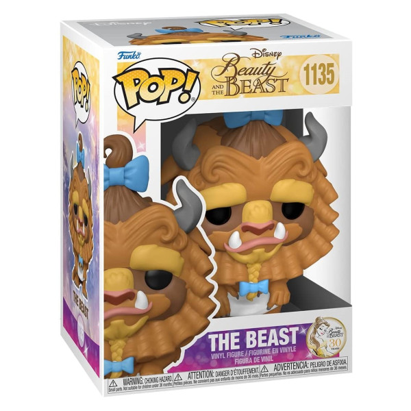 Funko pop disney o belo e a besta com cachos 57585 M 3