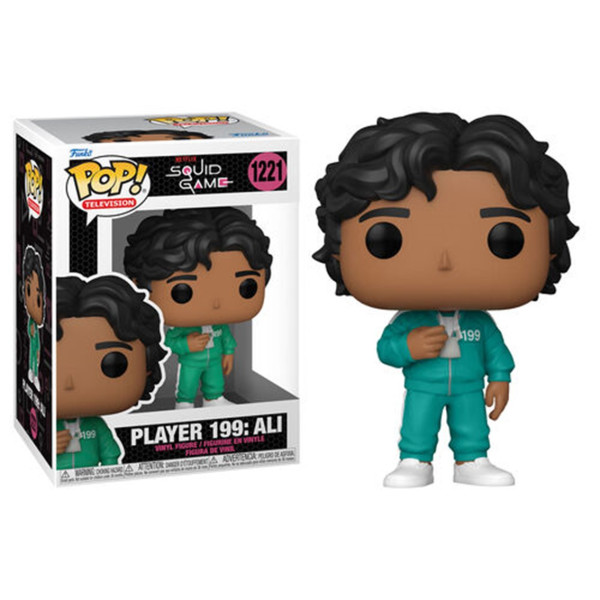 Funko pop series tv el juego del calamar jugador 199: ali 64794 M 2