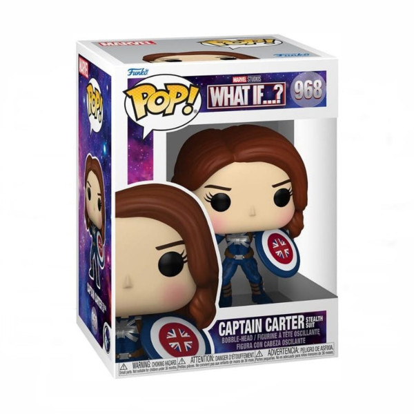 Funko pop marvel what if capitana carter stealth suit 58653 M 3