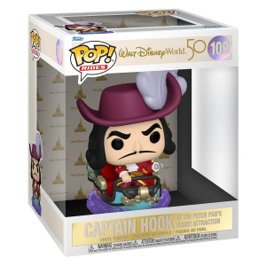 Funko pop ride wdw 50 capitan garfio en atraccion de peter pan 59512 H