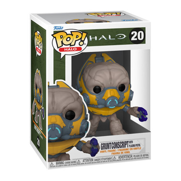Funko pop videojuegos halo infinite grunt con pistola de plasma 59335 M 3