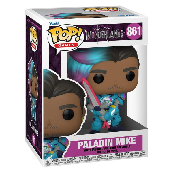 Funko pop videojuegos tiny tina wonderland paladin mike 59334 M 3