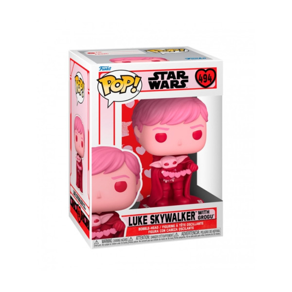 Funko pop star wars the mandalorian san valentín luke skywalker & grogu 60125 M 3