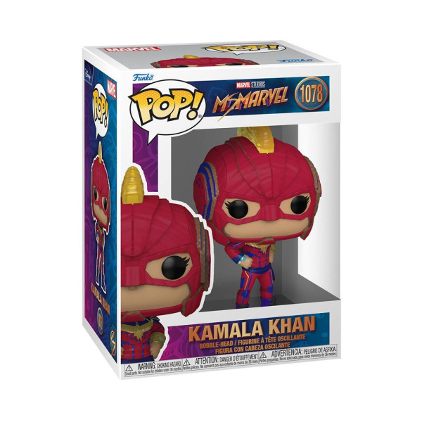 Funko pop marvel ms. maravilhoso kamala khan M 3