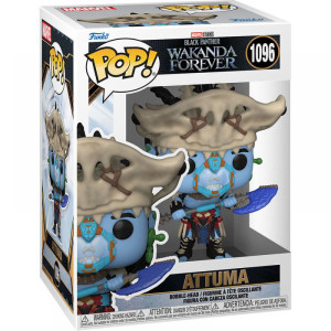 Funko pop maravilha preto panther wakanda para sempre attuma 63940 H