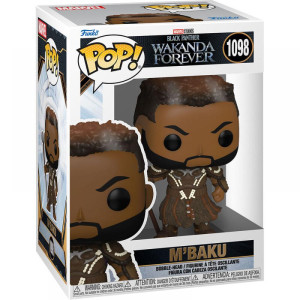 Funko pop marvel preto panther wakanda para sempre mbaku 63942 H