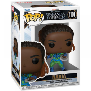Funko pop maravilha preto panther wakanda para sempre nakia 66716 H