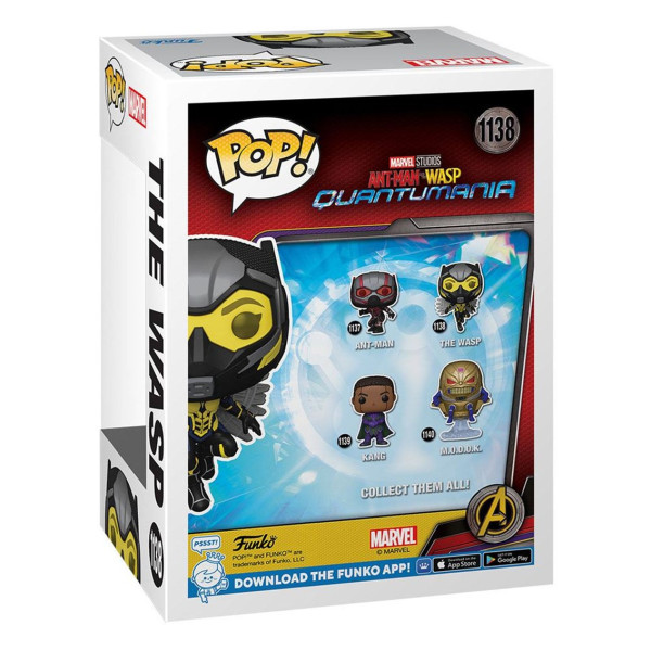 Funko pop maravilha ant - homem ea vespa: quânticaania avispa 70491 M 4