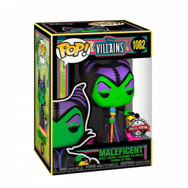 Funko pop disney villanos malefica edicion especial brillante 60396 M 2