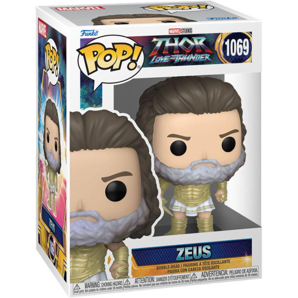 Funko pop maravilha thor amor e trovão zeus 65011 M 2