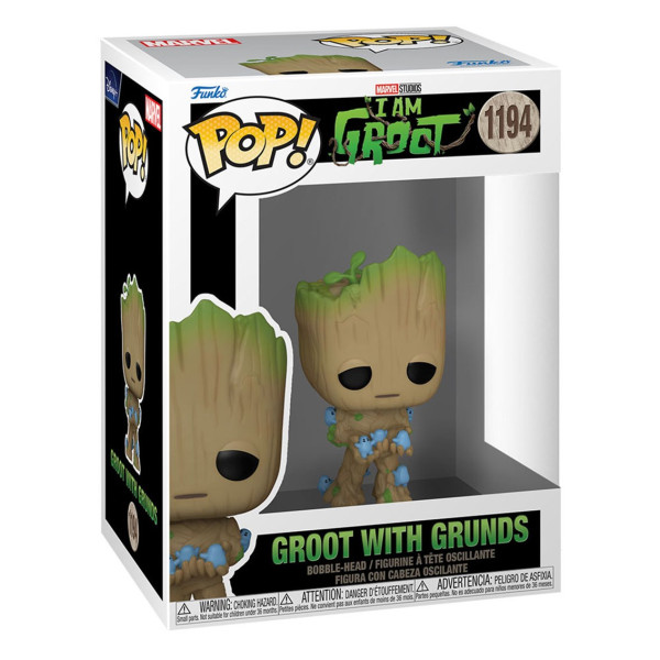 Funko pop maravilhoso guardiões da galáxia groot com grunds 70652 M 2