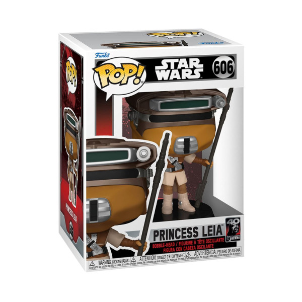 Funko pop star wars retorno del jedi 40 aniversario princesa leia (boushh) 70748 M 2