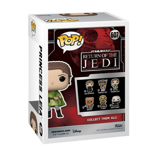 Funko pop star wars retorno del jedi 40 aniversario princesa leia 70747 M 3