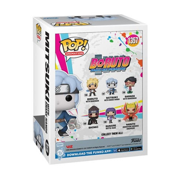 Funko pop boruto naruto next generations mitsuki con manos de serpiente 61386 M 3