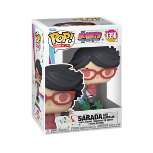 Funko pop boruto naruto nas próximas gerações sarada com compartilhamento 61387 H