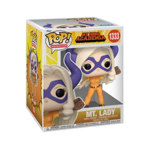 Funko pop my hero academia hlb super sized jumbo mount lady baseball 70618 H