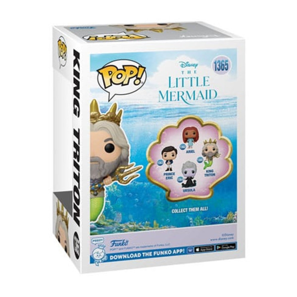 Funko pop disney la sirenita rey poseidon king triton 70735 M 3