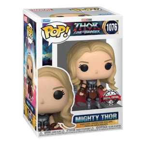 Funko pop maravilha thor amor e trovão thor poderoso 65012 H
