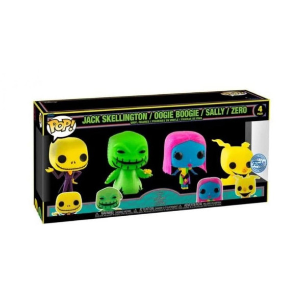 Funko pop disney pesadelo antes do pacote de Natal de 4 M 2