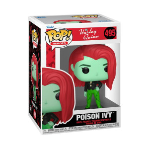 Funko pop heróis harley quinn animado série veneno ivy 75849 H