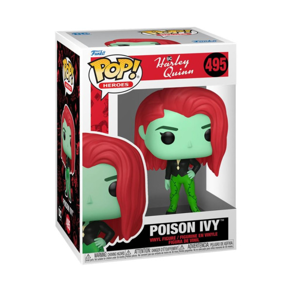 Funko pop heróis harley quinn animado série veneno ivy 75849 M 2