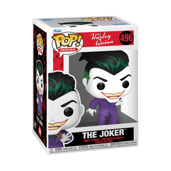 Funko pop heroes harley quinn animated series the joker 75850 M 2