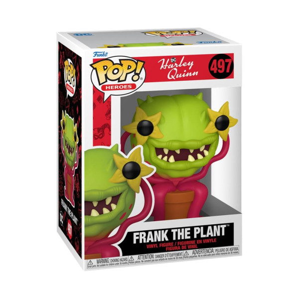 Funko pop heróis harley quinn série animada frank a planta 75847 M 2