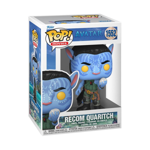 Funko pop cinema avatar o caminho da água recom quaritch 73089 M 2