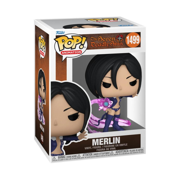 Funko pop animação sete pecados mortais merlin 75538 M 2
