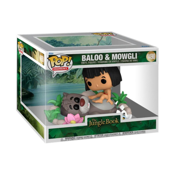 Funko pop disney o livro do baloo floresta e mowgli 80789 M 2
