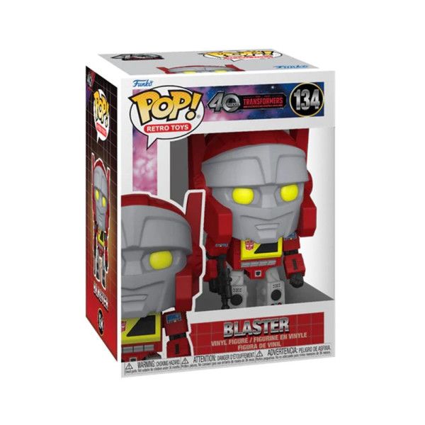 Funko pop transformers g1 blaster 80988 M 2