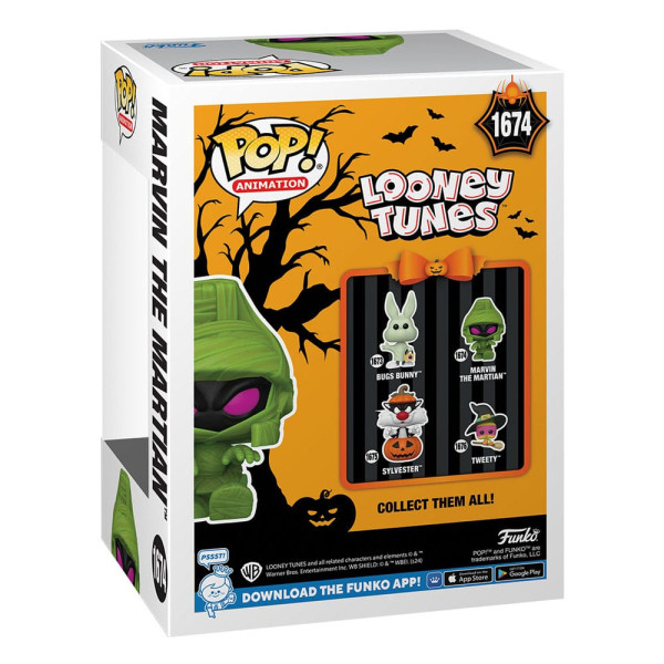 Funko pop looney tunes marvin a múmia marciana dia das bruxas M 2
