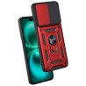 Carcaça COOL para iPhone 16 Anel duro vermelho 2