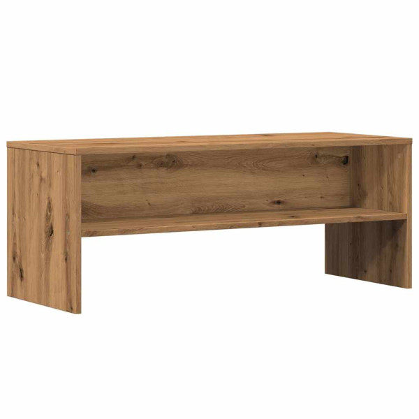 Mueble de TV madera de ingeniería roble artisan 100x40x40 cm M 2