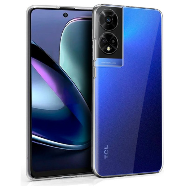 Funda COOL Silicona para TCL 40 Nxtpaper 5G (Transparente) D