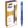 Caja de bolígrafos de tinta de gel bic gelocity 526274/ 12 unidades/ azules 1