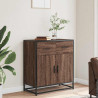 Aparador 68x35x76 cm deriv. de madeira carvalho castanho 3