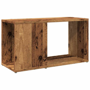 Mueble de TV madera de ingeniería envejecida 60x24x32 cm H