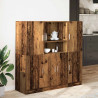 Mueble de cocina 3 piezas madera contrachapada madera vieja 3