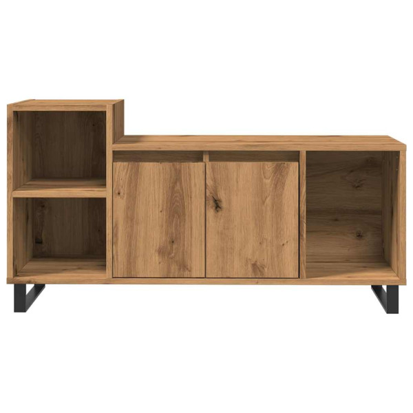 Mueble para TV madera de ingeniería roble artisan 100x35x55 cm M 4